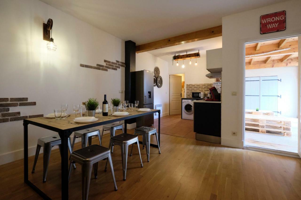 Melina - Appartement Dans Les Remparts De La Bastide Avec Parking Et Terrasse قرقشونه المظهر الخارجي الصورة