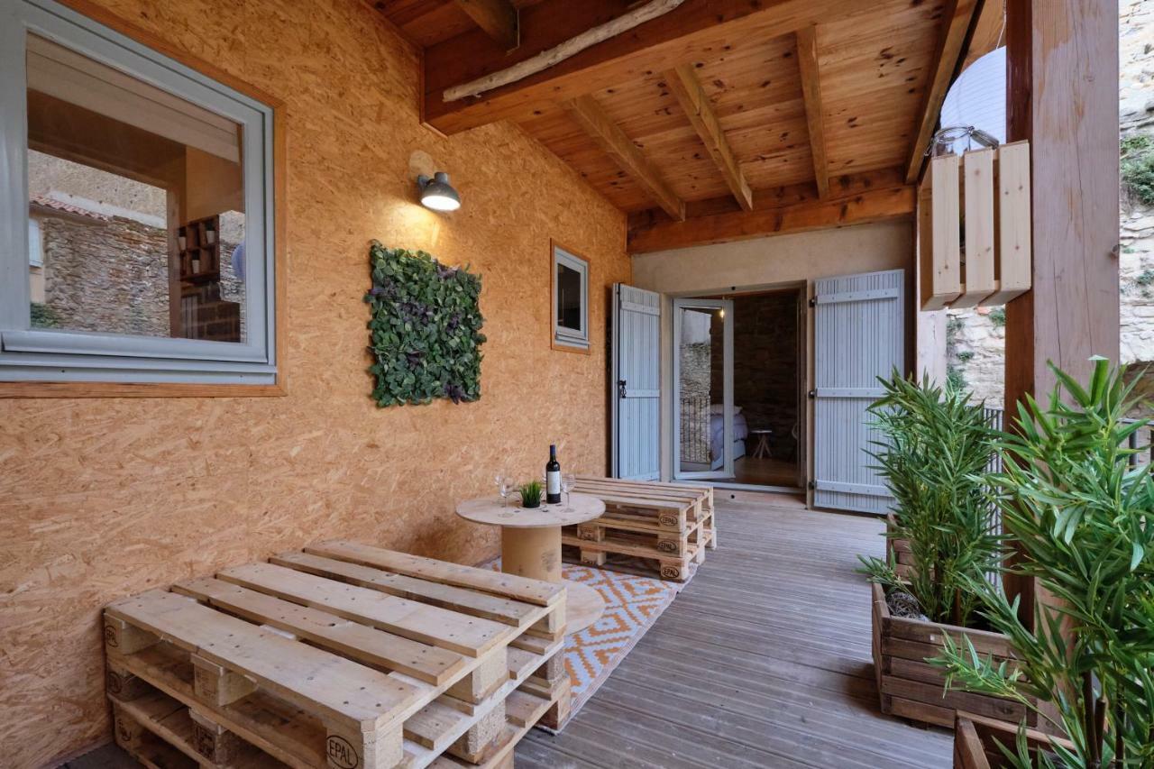 Melina - Appartement Dans Les Remparts De La Bastide Avec Parking Et Terrasse قرقشونه المظهر الخارجي الصورة